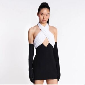 Revolve Miscreants🖤🤍 Adrianna Mini (no gloves) • MSRP $789 • US 6 /UK10